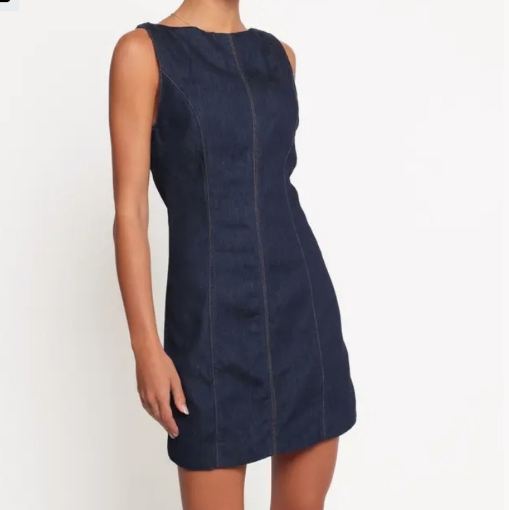Petal & Pup Navy Mini Dress